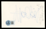David Arquette Scream Authentic Signed 3x5 Index Card Autographed BAS #BN06524