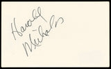 Harold Nicholas Down Argentine Way Authentic Signed 3x5 Index Card BAS #BL98894