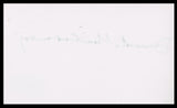 Dermot Mulroney My Best Friend's Wedding Signed 3x5 Index Card BAS #BS29404