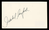 Isabel Sanford All In The Family Authentic Signed 3x5 Index Card BAS #BV00126