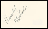 Harold Nicholas Down Argentine Way Authentic Signed 3x5 Index Card BAS #BL98892