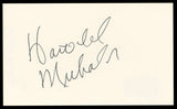 Harold Nicholas Down Argentine Way Authentic Signed 3x5 Index Card BAS #BL98891