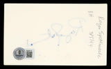 Roger Spottiswoode Authentic Signed 3x5 Index Card Autographed BAS #BV00113