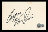 Casper Van Dien Starship Troopers Authentic Signed 4x6 Index Card BAS #BS29338