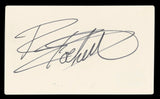 Rikki Rockett Poison Authentic Signed 3x5 Index Card Autographed BAS #BV00109