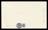 Joel McCrea Ride the High Country Authentic Signed 3x5 Index Card BAS #BL98881