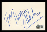 F. Murray Abraham Amadeus Authentic Signed 4x6 Index Card BAS #BS29343
