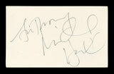 Anthony Michael Hall The Breakfast Club Signed 3x5 Index Card BAS #BL96676