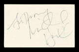Anthony Michael Hall The Breakfast Club Signed 3x5 Index Card BAS #BL96676