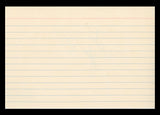 Martin Sheen Apocalypse Now Authentic Signed 4x6 Index Card BAS #BS29345