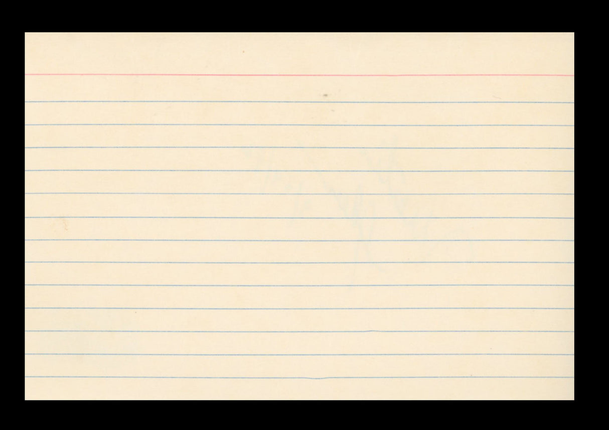 Martin Sheen Apocalypse Now Authentic Signed 4x6 Index Card BAS #BS29346