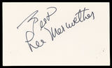 Lee Meriwether Barnaby Jones Authentic Signed 3x5 Index Card BAS #BN35205
