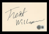 Treat Williams Everwood Authentic Signed 4x6 Index Card Autographed BAS #BS29351