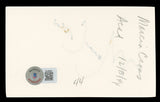 Marcia Cross Desperate Housewives Authentic Signed 3x5 Index Card BAS #BL96682