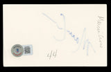 Marcia Cross Desperate Housewives Authentic Signed 3x5 Index Card BAS #BL96683
