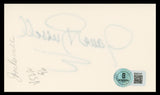 Jane Russell Gentlemen Prefer Blondes Signed 3x5 Index Card BAS #BV03147