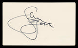 Sam J. Jones Flash Gordon Authentic Signed 3x5 Index Card BAS #BV03252