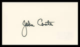 John Conte The Man With The Golden Arm Signed 3x5 Index Card BAS #BV03160