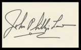 John Phillip Law Barbarella Authentic Signed 3x5 Index Card BAS #BV59096