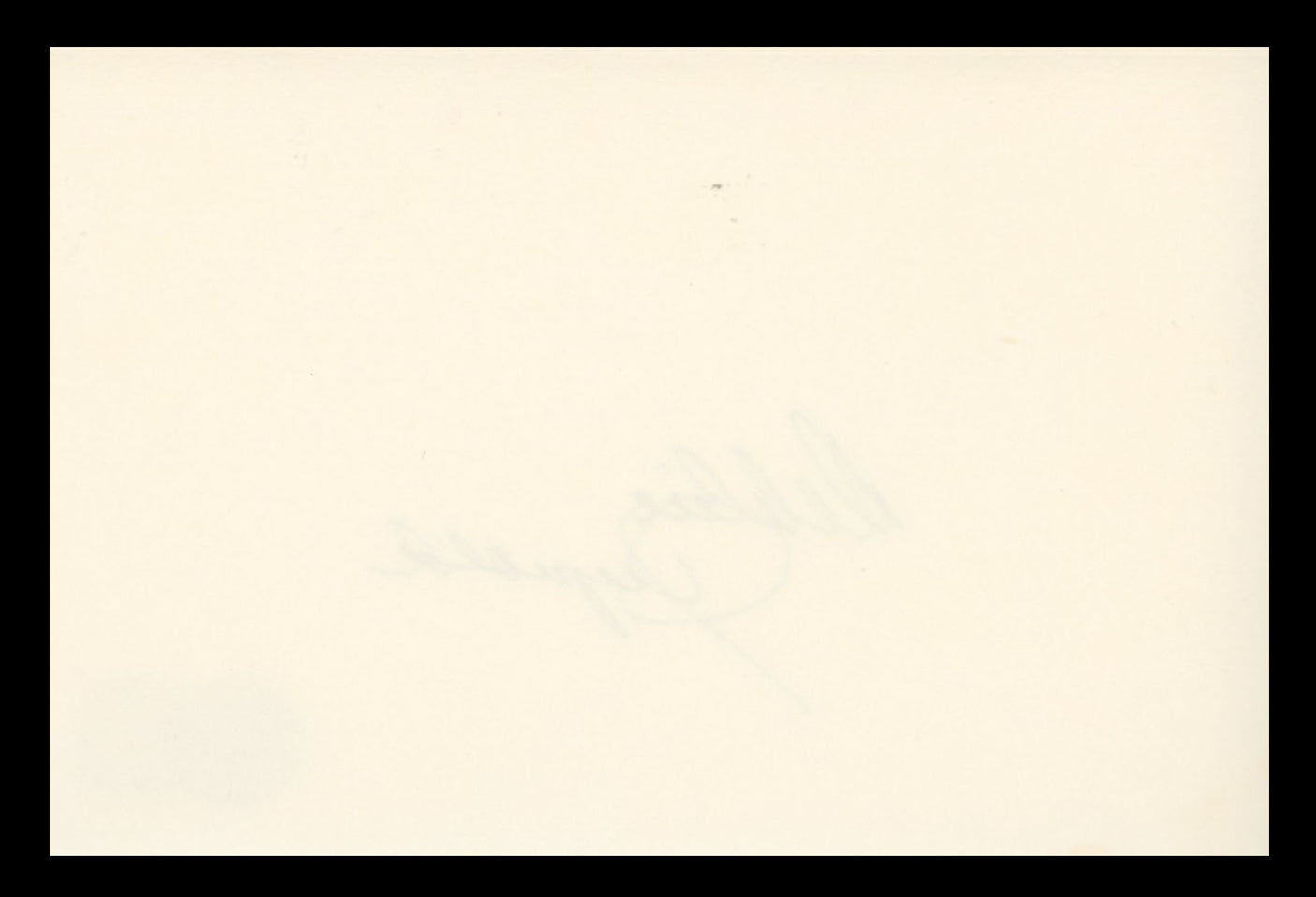 Debbie Reynolds Singin' in the Rain Authentic Signed 4x6 Index Card BAS #BS29362