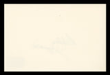 Debbie Reynolds Singin' in the Rain Authentic Signed 4x6 Index Card BAS #BS29362