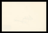 Debbie Reynolds Singin' in the Rain Authentic Signed 4x6 Index Card BAS #BS29362