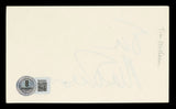 Tim Matheson Animal House Authentic Signed 3x5 Index Card BAS #BV03254