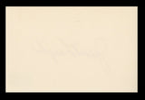 Janet Leigh The Romance of Rosy Ridge Signed 4x6 Index Card BAS #BS29372
