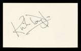 Kirk Douglas Spartacus Authentic Signed 3x5 Index Card Autographed BAS #BL96693