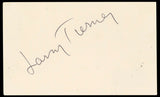 Larry Tierney Born to Kill Authentic Signed 3x5 Index Card BAS #BN33341