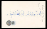 Michelle Phillips Knots Landing Authentic Signed 3x5 Index Card BAS #BL98857