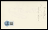 Bill Hayes Days of Our Lives Authentic Signed 3x5 Index Card BAS #BV59049