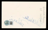 Elizabeth Perkins Big Authentic Signed 3x5 Index Card Autographed BAS #BV03237