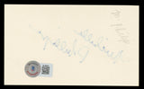 Michelle Phillips Knots Landing Authentic Signed 3x5 Index Card BAS #BL98853