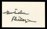Michelle Phillips Knots Landing Authentic Signed 3x5 Index Card BAS #BL98852