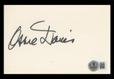 Mike Davies Producer Authentic Signed 4x6 Index Card Autographed BAS #BS29388