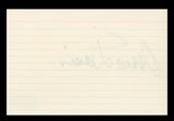 Mike Davies Producer Authentic Signed 4x6 Index Card Autographed BAS #BS29388