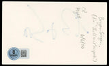 Bryan Singer The Usual Suspects Authentic Signed 3x5 Index Card Autographed BAS