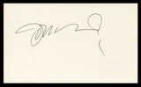 John Taylor Duran Duran Authentic Signed 3x5 Index Card BAS #BV59058
