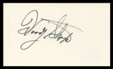 Woody Strode Spartacus Authentic Signed 3x5 Index Card BAS #BV59059