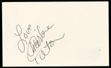 Charlene Tilton Dallas "Love" Authentic Signed 3x5 Index Card BAS #BN33329