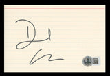 David Caruso CSI Miami Authentic Signed 4x6 Index Card BAS #BS29426