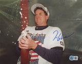 Braves Tom Glavine Authentic Signed 8x10 Horizontal Photo BAS #BU43566