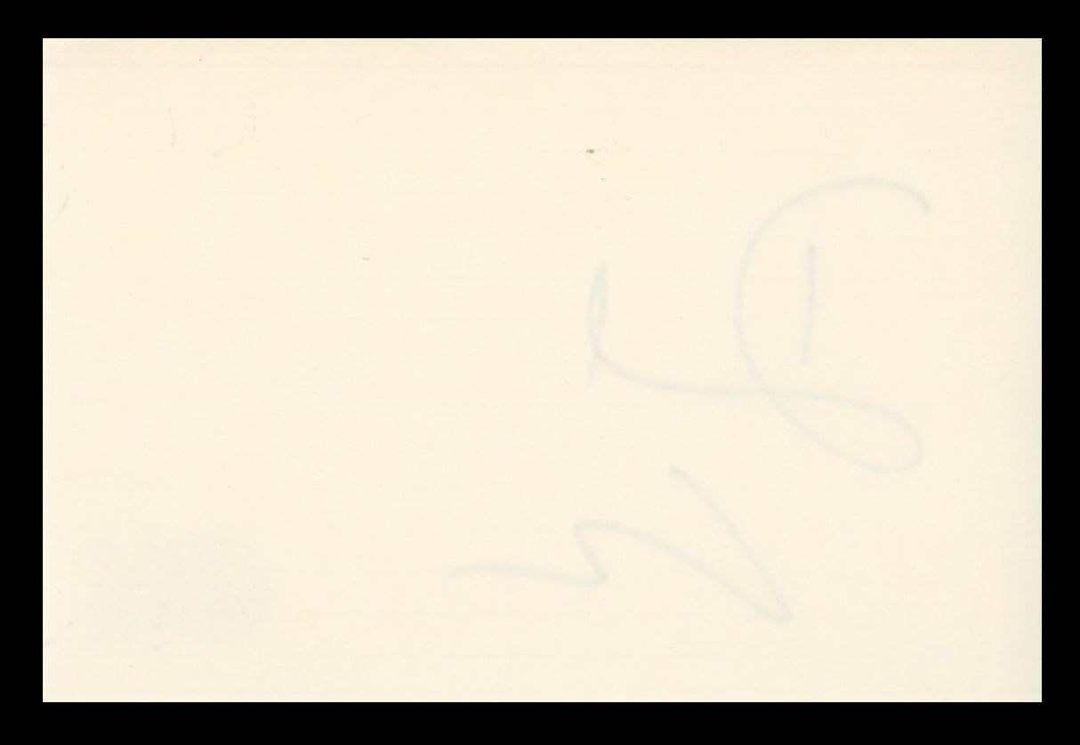 David Caruso CSI Miami Authentic Signed 4x6 Index Card BAS #BS29426