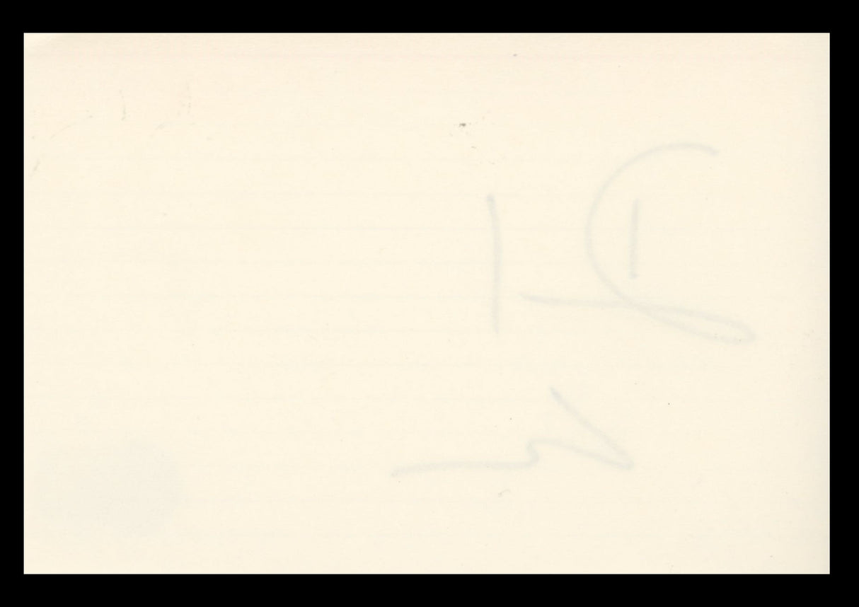 David Caruso CSI Miami Authentic Signed 4x6 Index Card BAS #BS29427