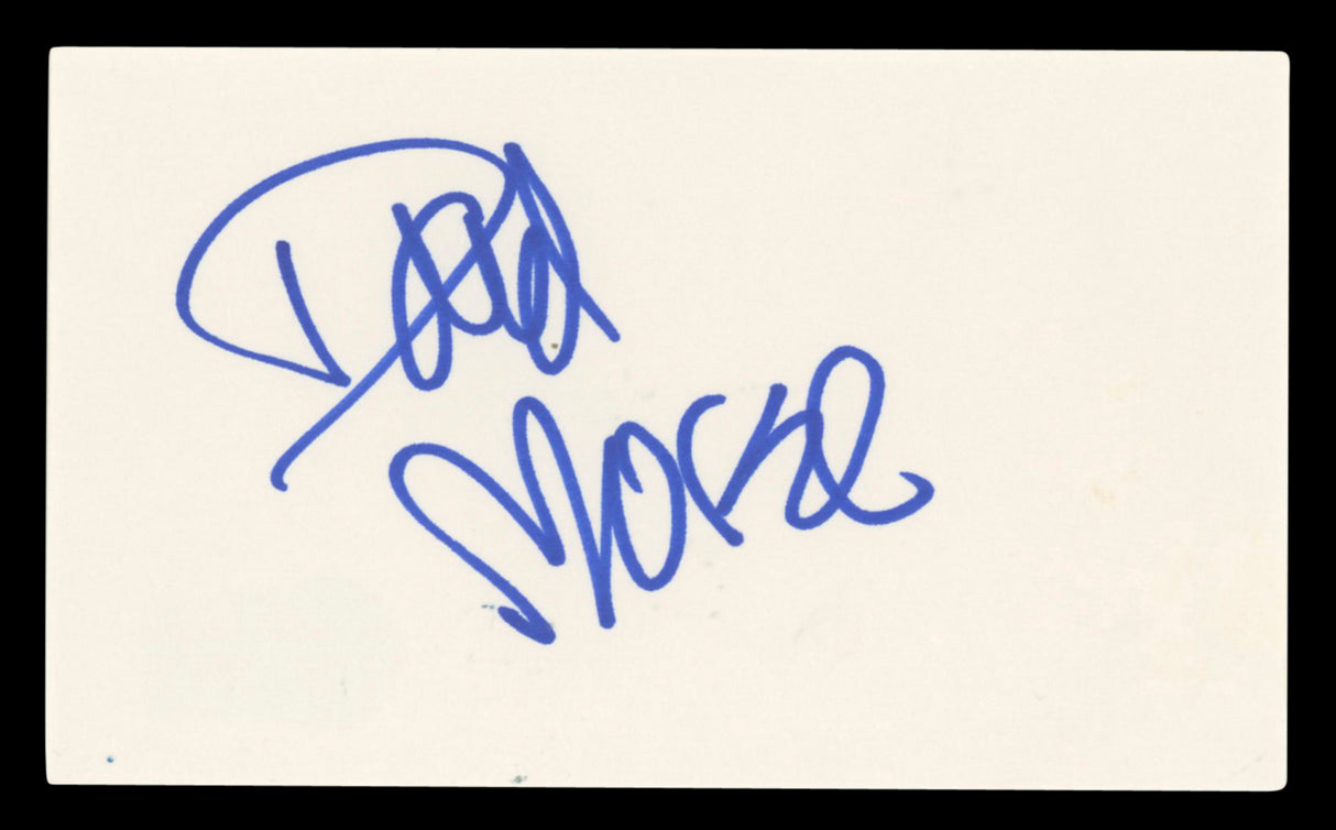 David Morse St. Elsewhere Authentic Signed 3x5 Index Card BAS #BV03088