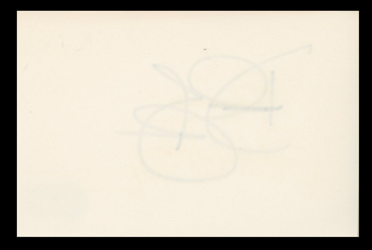 Diedrich Bader American Housewife Authentic Signed 4x6 Index Card BAS #BS29415