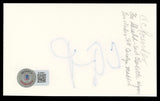 CCH Pounder The Shield Authentic Signed 3x5 Index Card Autographed BAS #BL98841