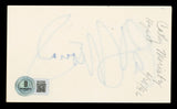 Cathy Moriarty Raging Bull Authentic Signed 3x5 Index Card BAS #BV03089