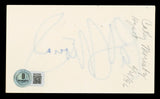 Cathy Moriarty Raging Bull Authentic Signed 3x5 Index Card BAS #BV03089